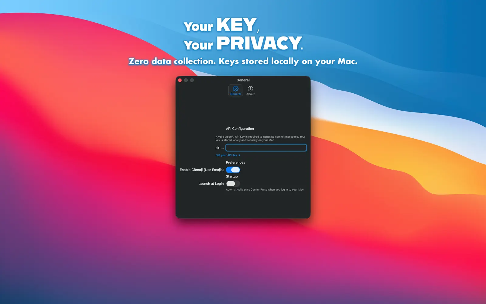 CommitPulse on Mac, screenshot 2 of 3