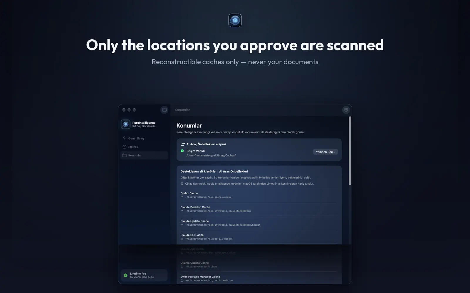 PureIntelligence on Mac, screenshot 3 of 4
