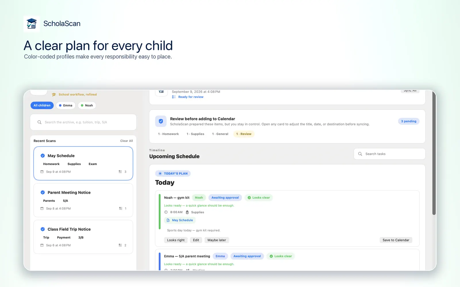 ScholaScan on Mac, screenshot 3 of 5