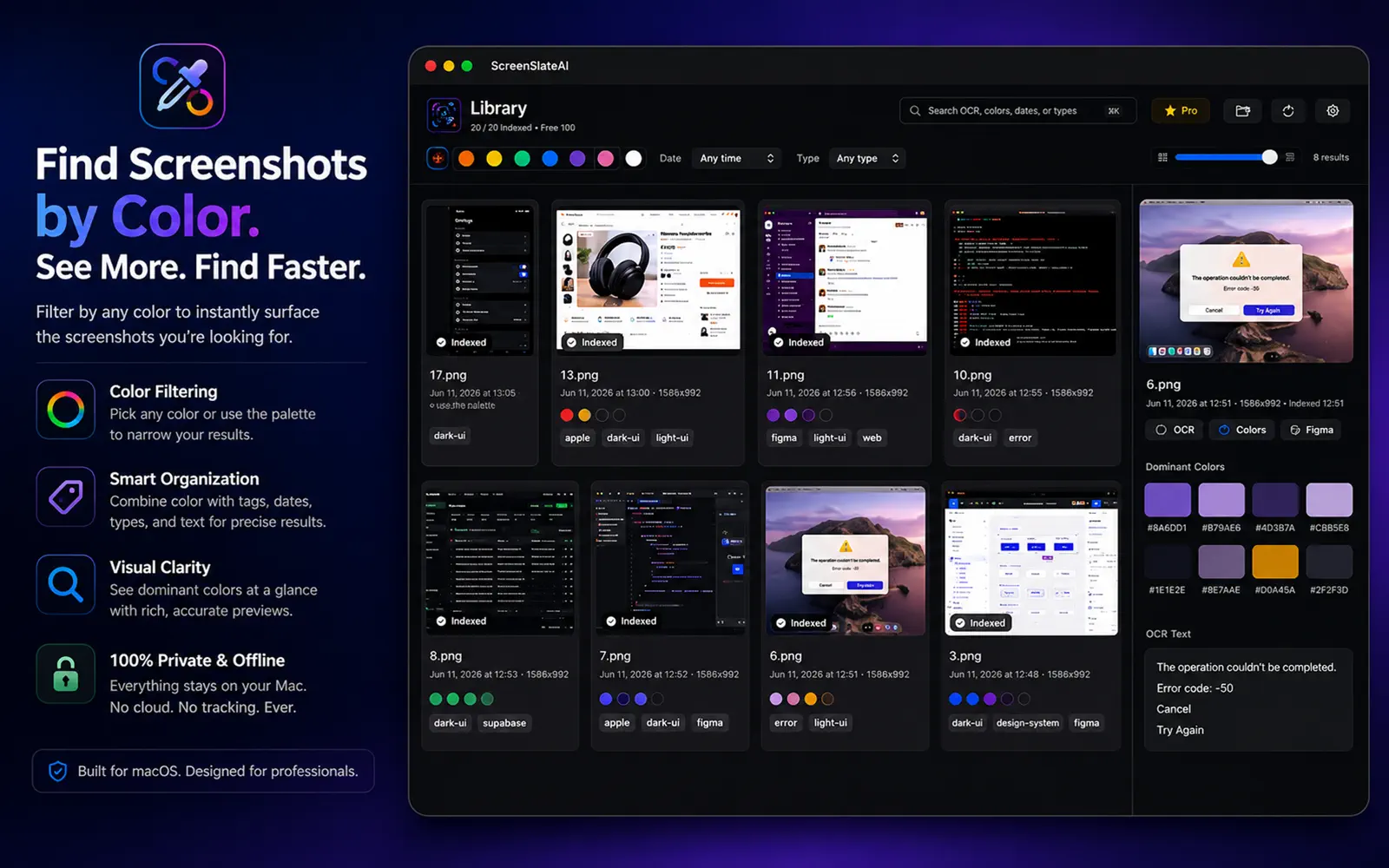 ScreenSlate on Mac, screenshot 3 of 4