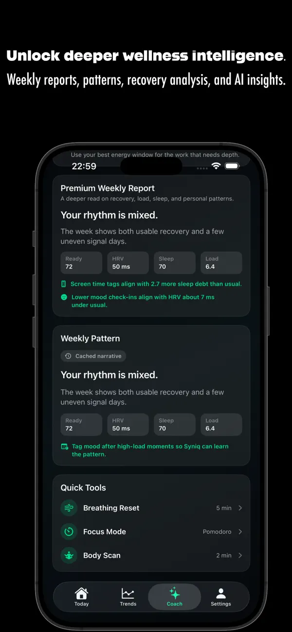 Syniq — iPhone ekran görüntüsü 6