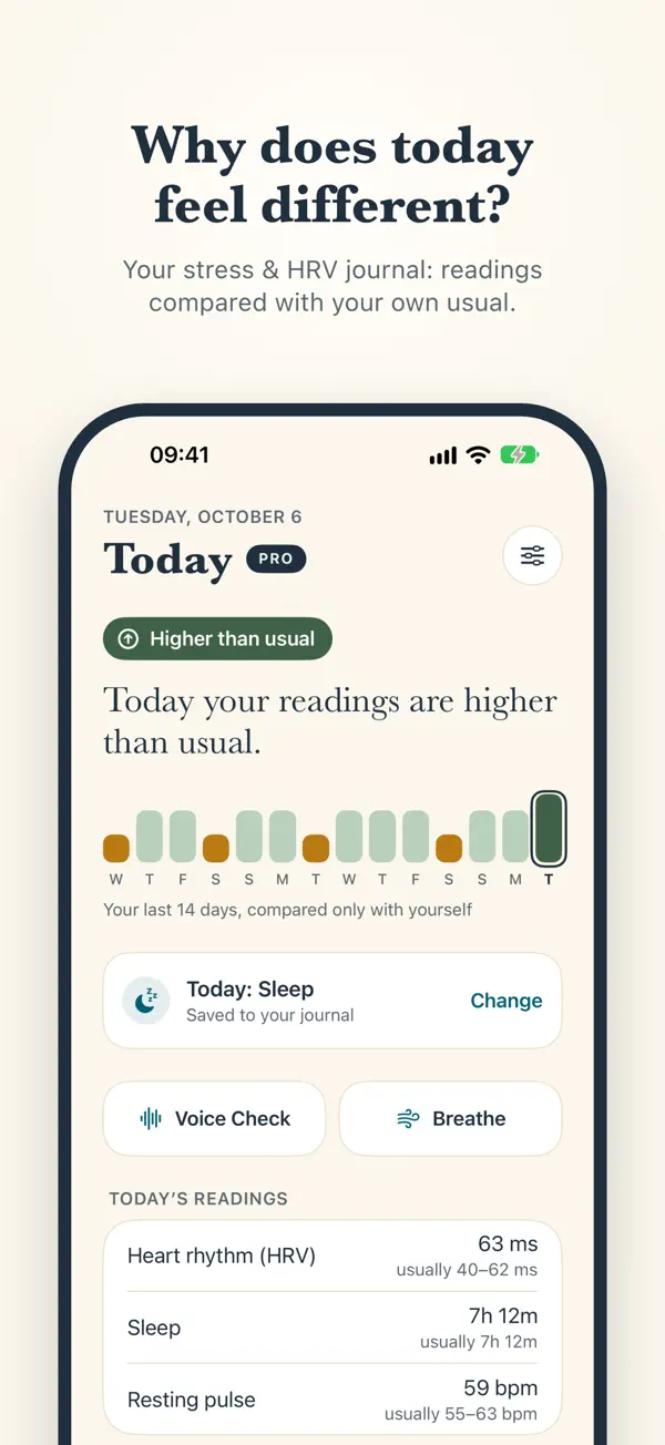 Vantre on iPhone, screenshot 1 of 6