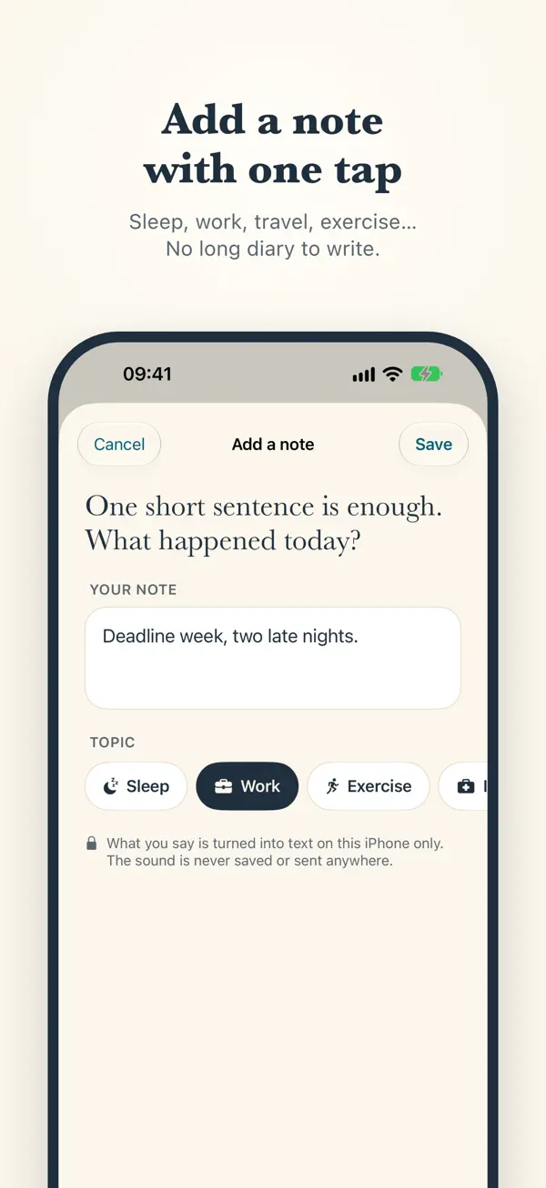 Vantre on iPhone, screenshot 2 of 6