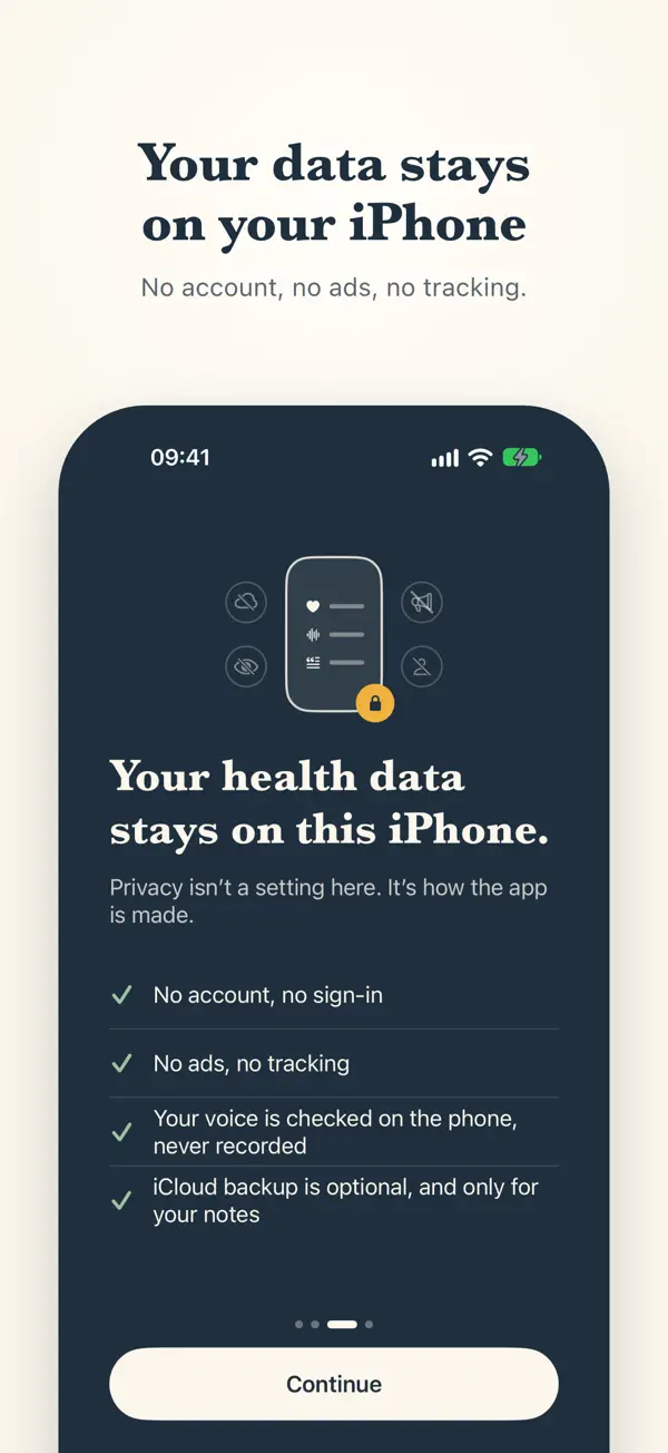 Vantre on iPhone, screenshot 6 of 6