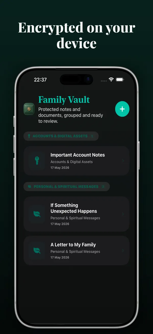 Vefa on iPhone, screenshot 6 of 6