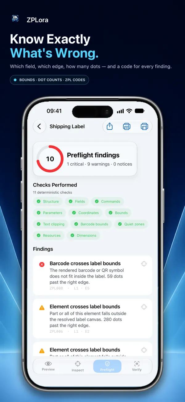 ZPLora on iPhone, screenshot 4 of 6