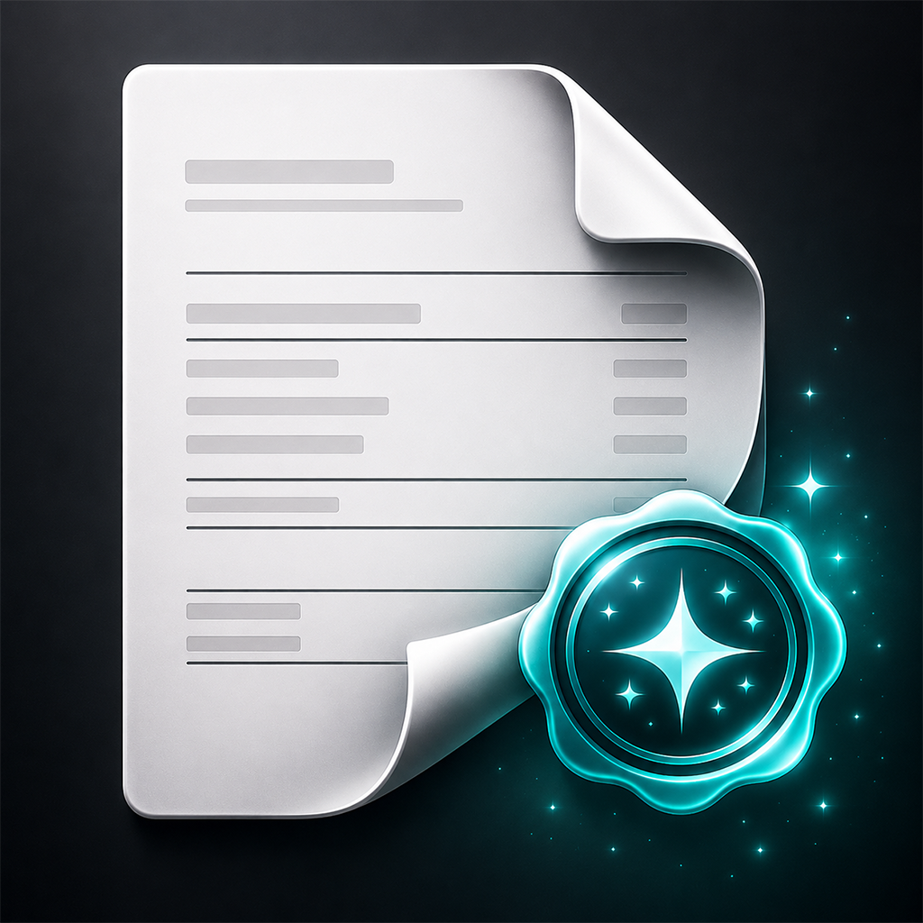 DocuMint AI smart renamer icon
